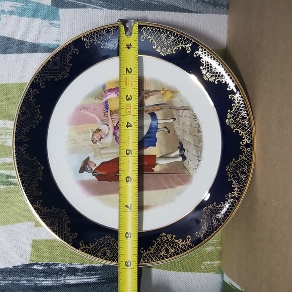 Weatherby Royal Falcon Decorative Plate #2 Cries Of London - Fine Black Cherries - Picture 5 of 7